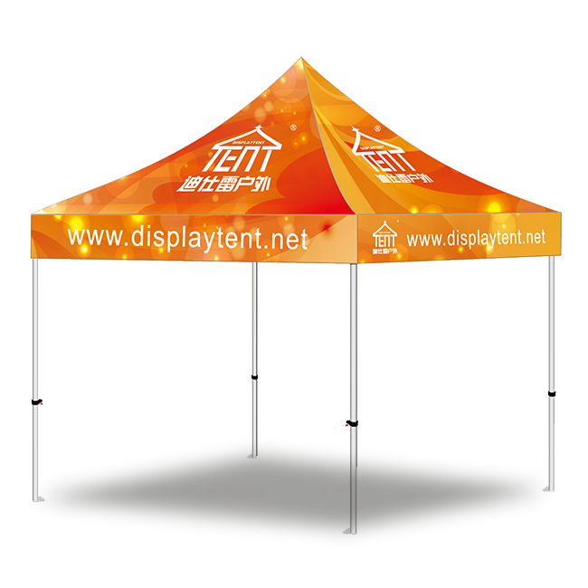 Industrial commercial canvas gazebo custom canopy 10x10 foldable tent with sidewall for europe market trade show tent