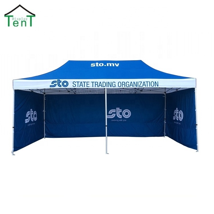 Outdoor Folding Instant Custom Easy Ez Up Event 10x10 3x3 Pop Up Aluminium Awning Marquee Gazebo Canopy Trade Show Tent Product