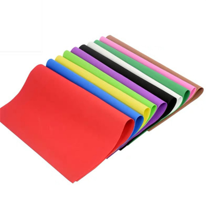 Black White Elastic Rubber Sheet Cushion Soft Protection Cutting Inlay Packaging Puzzle Toys 2mm 6mm 10mm Eva Foam