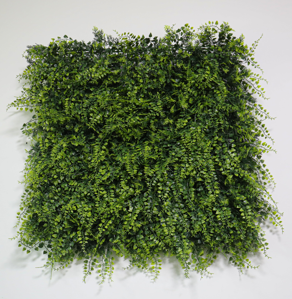 plastic green grass wall  artificial plant green wall for vertical garden home Artificial grass Wholesale