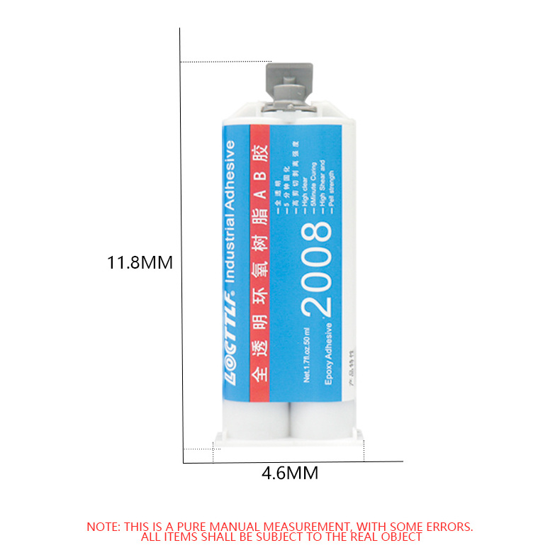 Two components Epoxy resin Ab glue 5 Minute Fast Curing Clear AB Glue