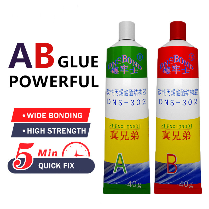 Factory Direct Fabric Ceramic Epoxy AB Marble To Bond Glue Metal epoxy resin super glue