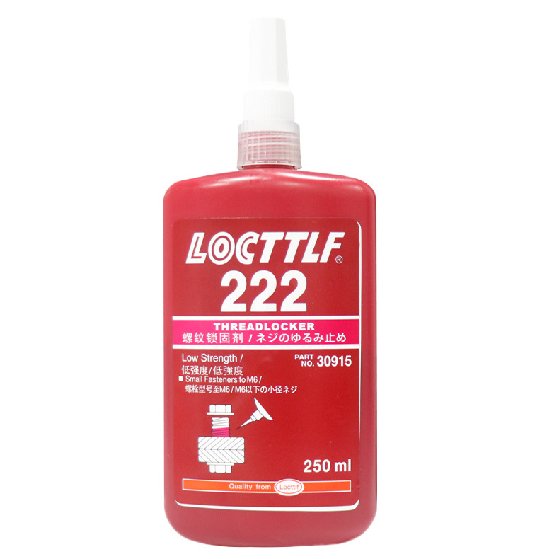 Anaerobic Adhesive 222 thread locking agent purple low-strength glue fast curing