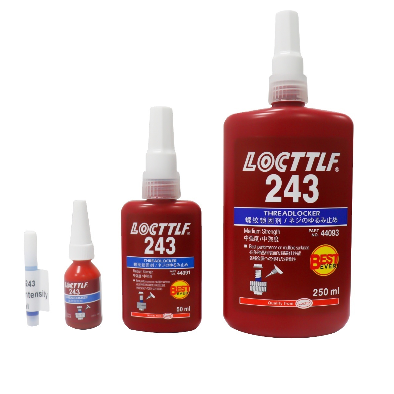 243 glue 50ml blue medium strength liquid sealant metal thread locking anaerobic glue