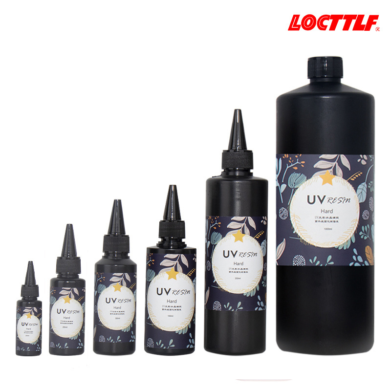 Manufacture uv resin DIY Acrylic Clear Curable curing Liquid Hard UV resin for Handmade craft uv glue