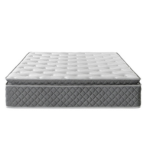 High Density Convoluted Queen Size Orthopedic Mattresses Memory Foam Latex Mattress