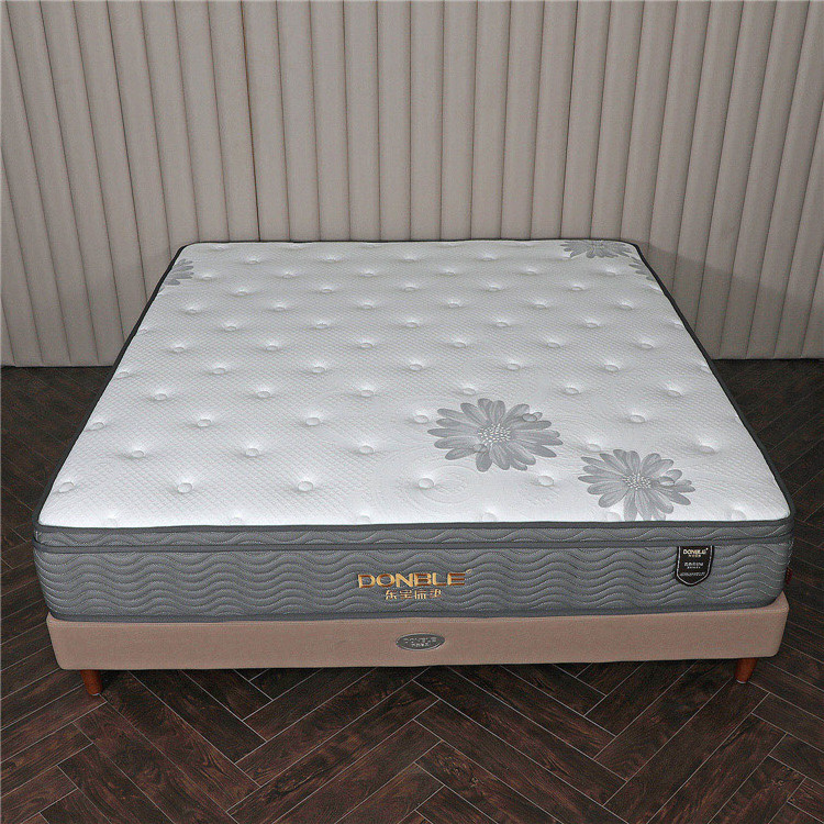 King Queen Double Size Hotel Pillow Top Pocket Spring Coil Comfortable Breathable Mattress In A Box