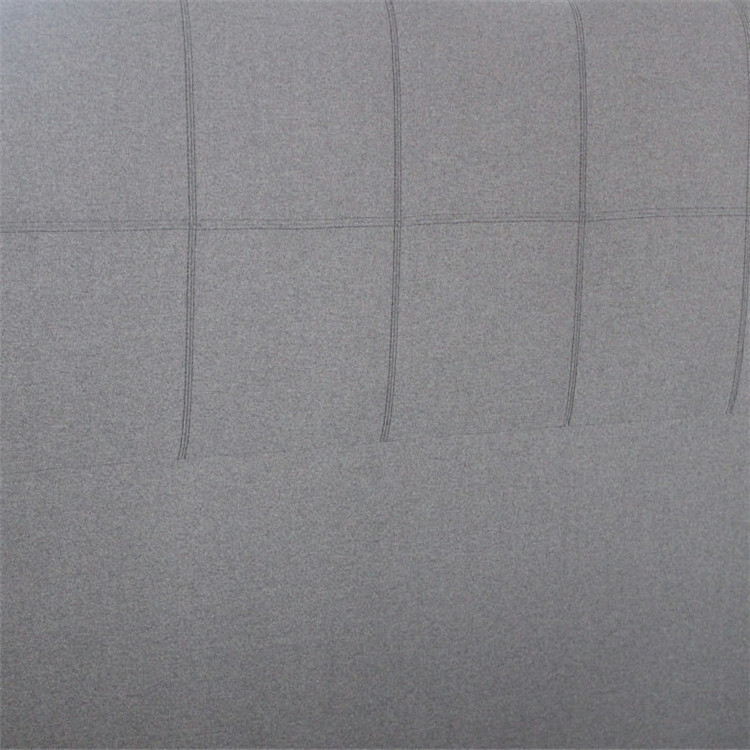 Wholesale Strong Quality Upholstered Double Size Fabric Plywood Modern Style Hotel Bed Headboard