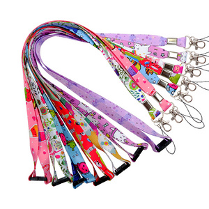 Custom high quality sublimation printed lanyard   lanyard game with full color logo printed polyester lanyard