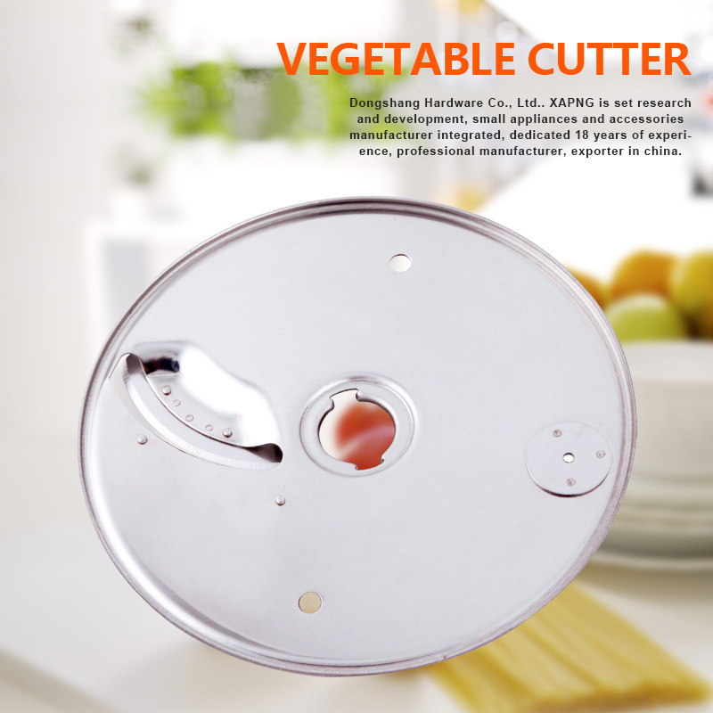 Food Grade easy cleaning metal salad cutter blade vegetable and fruit cutter