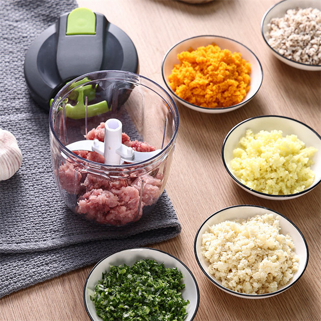 Household Hand Mixer Onion Meat Garlic Shredder Hand-Pulled Pepper Chopper Vegetable Chopper