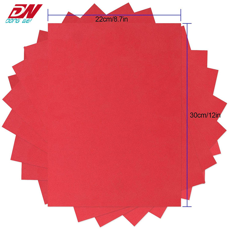 10 PCS EVA Foam Handicraft Sheets 2MM  3MM Thick Craft Foam Sheets for Craft Projects DIY 9x12 Inch Red EVA Foam Sheets