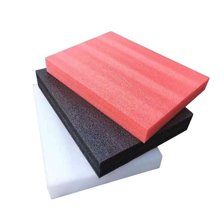 custom polyethylene cushion black float lamination insert packaging box epe foam sheets