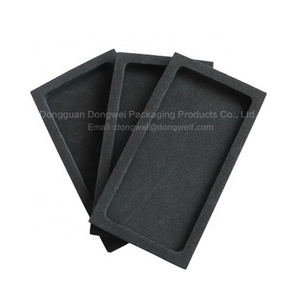 Custom Black EVA Die Cut Foam Products Packaging Box Inserts Cut to Size