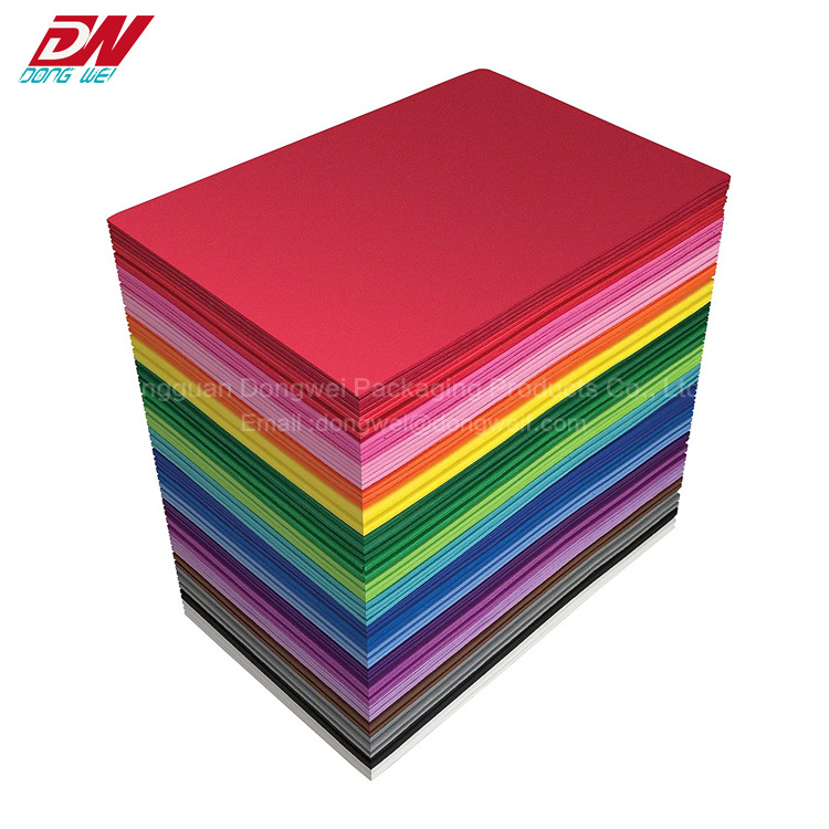 custom eva foam sheet supplier material  2mm 3mm 6mm 10mm flower stickers roll puzzle tape molding craft color sheet eva foam