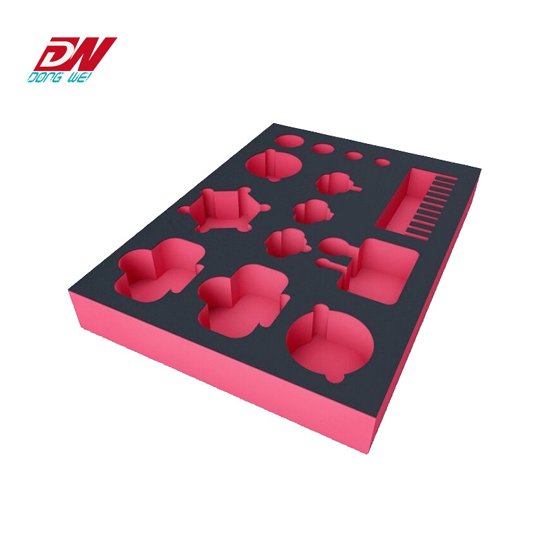 Custom Boxes Carrying Case EPE SPONGE EVA Plate CNC Cutting Foam Insert Laser Cut Tray