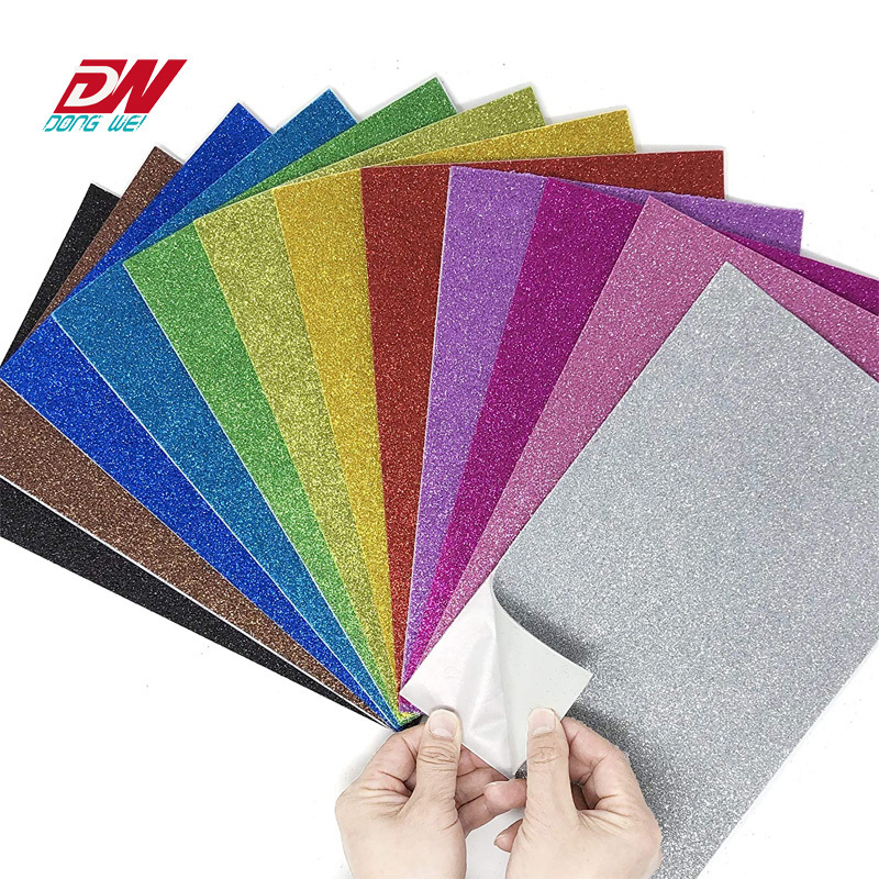 Wholesales Eco-friendly Goma EVA foam sheet 2mm Color EVA Glitter foami a4 EVA Foam sheet for craft