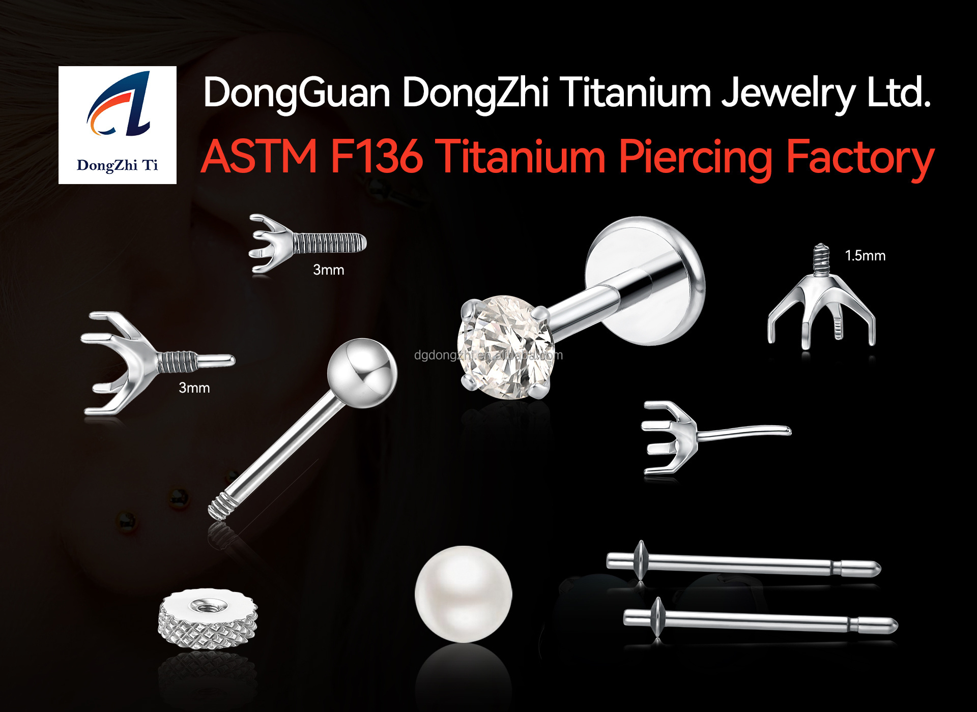 wholesale astm f136 g23 titanium belly navel  buttons piercing  barbell floating abdoman body jewelry  manufacturer