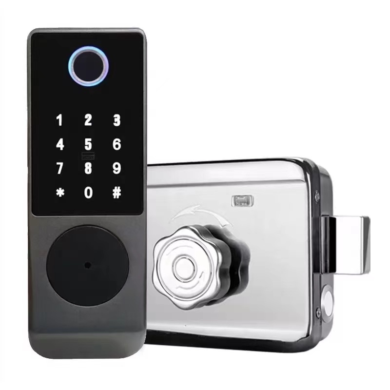 Waterproof TuyaSmart TTlock Safe Locks Digital Fingerprint Password IC Card Keyless Smart Security Door Lock