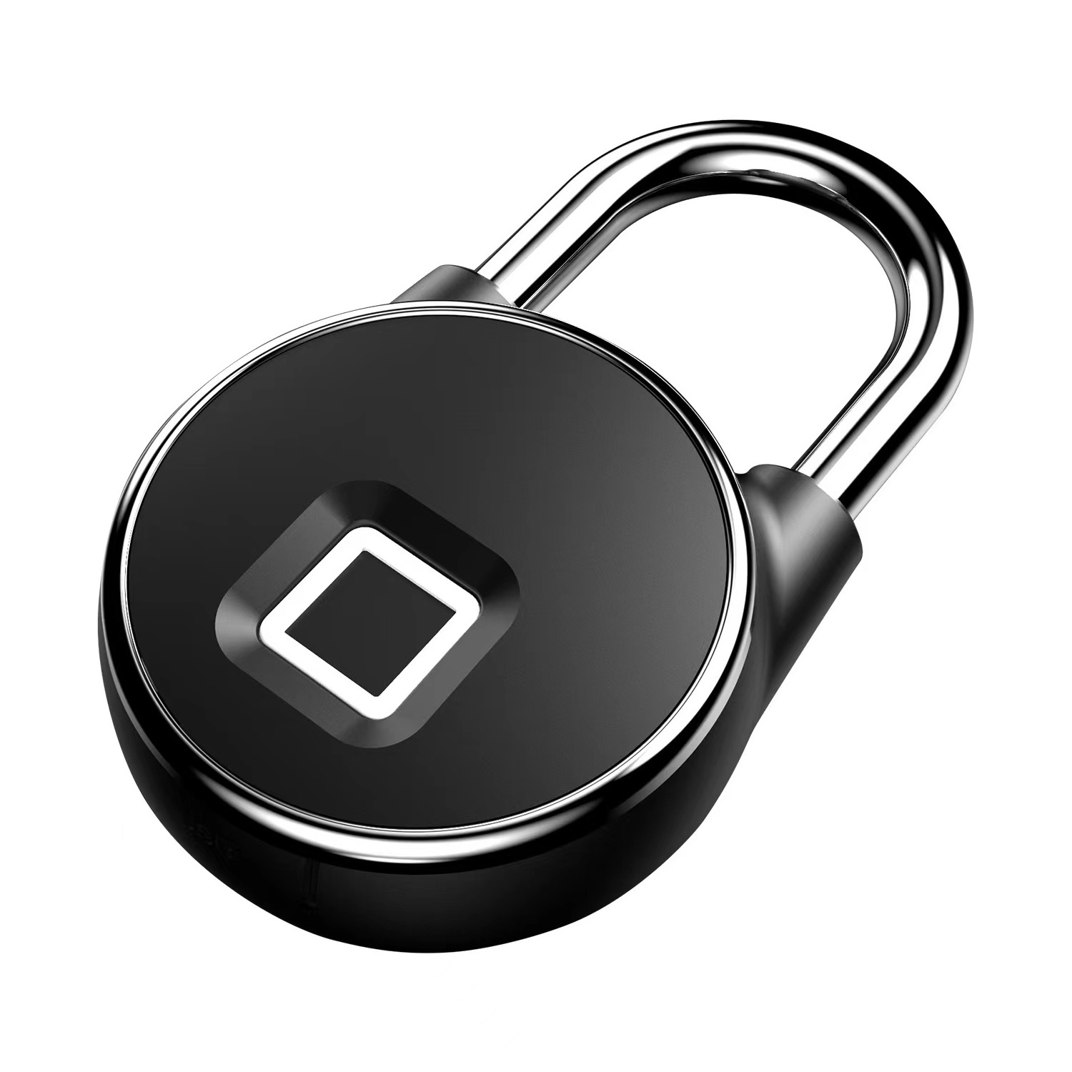 Smart Stainless Steel Padlock  Fingerprint Waterproof IP65 Portable Fingerprint Tuya BlE Smart Fingerprint Padlock Lock