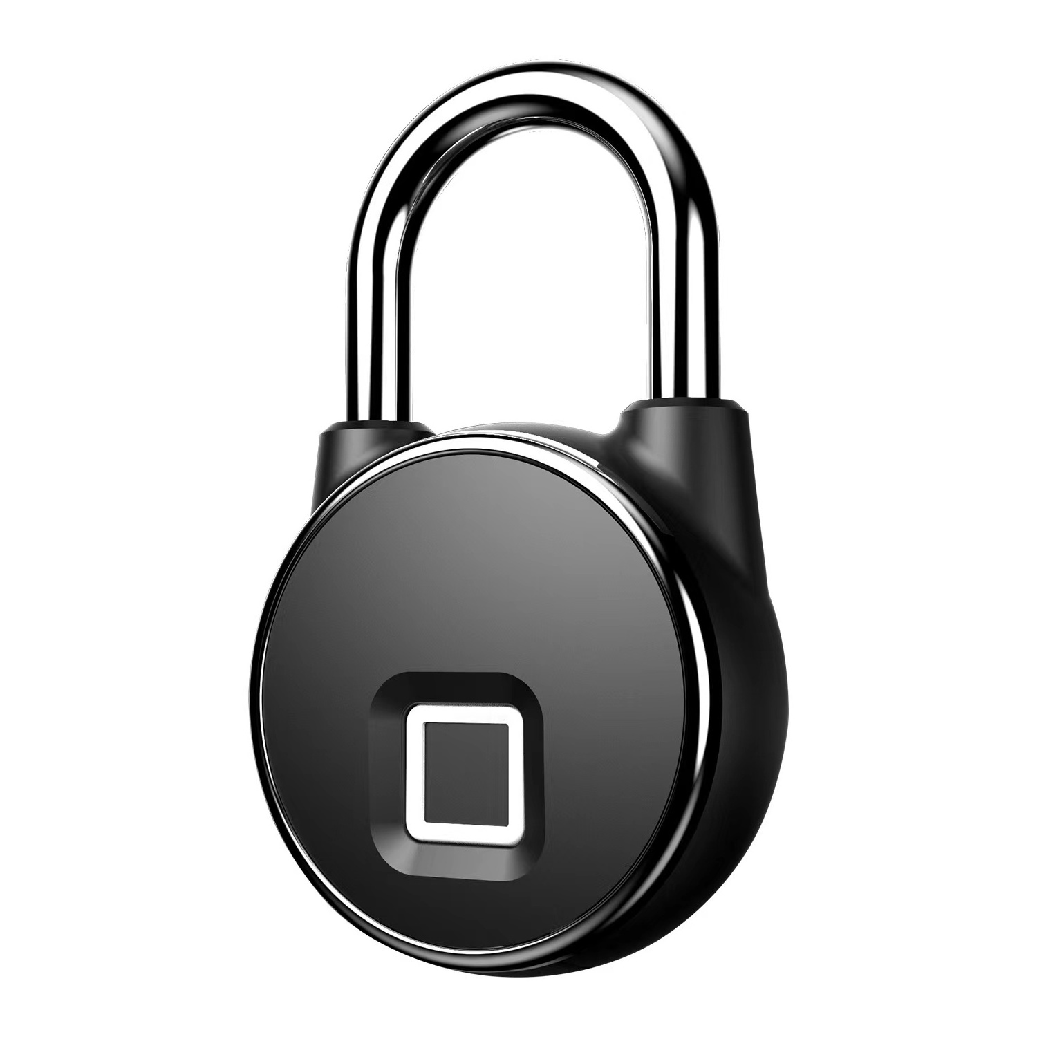 Smart Stainless Steel Padlock  Fingerprint Waterproof IP65 Portable Fingerprint Tuya BlE Smart Fingerprint Padlock Lock