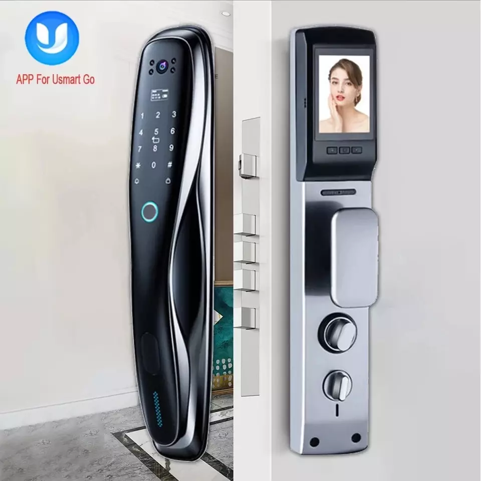 Doubwin Digital Hot Sale Camera Password Intelligent Remote Control With USmart Go WiFi Smart Door Lock For Home