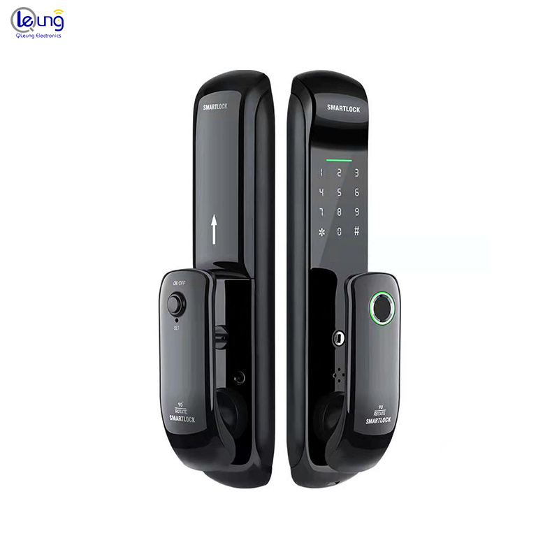 Hot Sale Smart Phone APP Remote Control Password Lock Digital Fingerprint Keyless Card Smart Biometric Door Lock