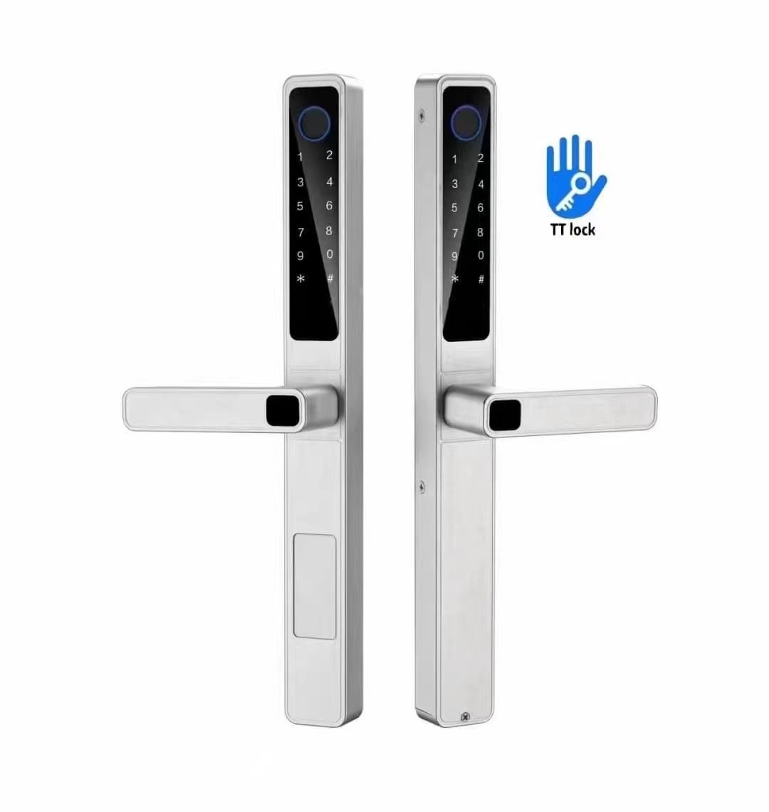 New Arrival Outside  S609 Doubleside Fingerprint Waterproof Password Card Key With TTlock App Unlock Digital Door Lock