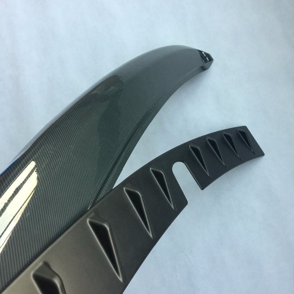 Customized car rear carbon fiber spoiler universal