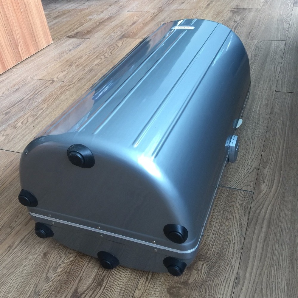 Vacuum forming customized ABS plastic suitcase