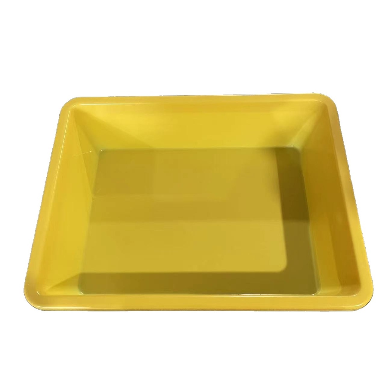 OEM/ODM Plastic Thermoforming Factory High Quality New Design Black Matte Square Plastic Tub