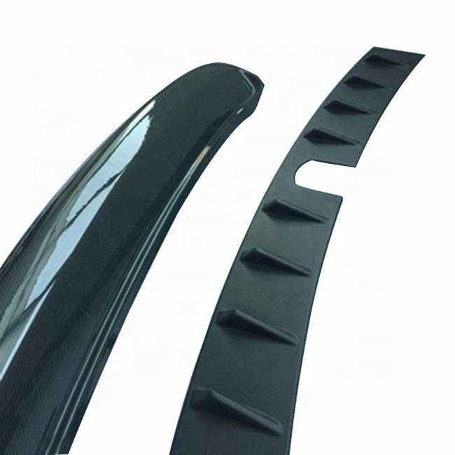 Customized car rear carbon fiber spoiler universal