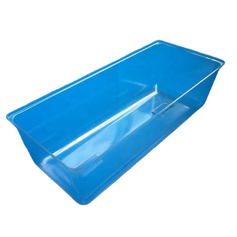 Customization Aquaculture Container Durable Outdoor UV Protection Plastic Tub Of Fish Tank