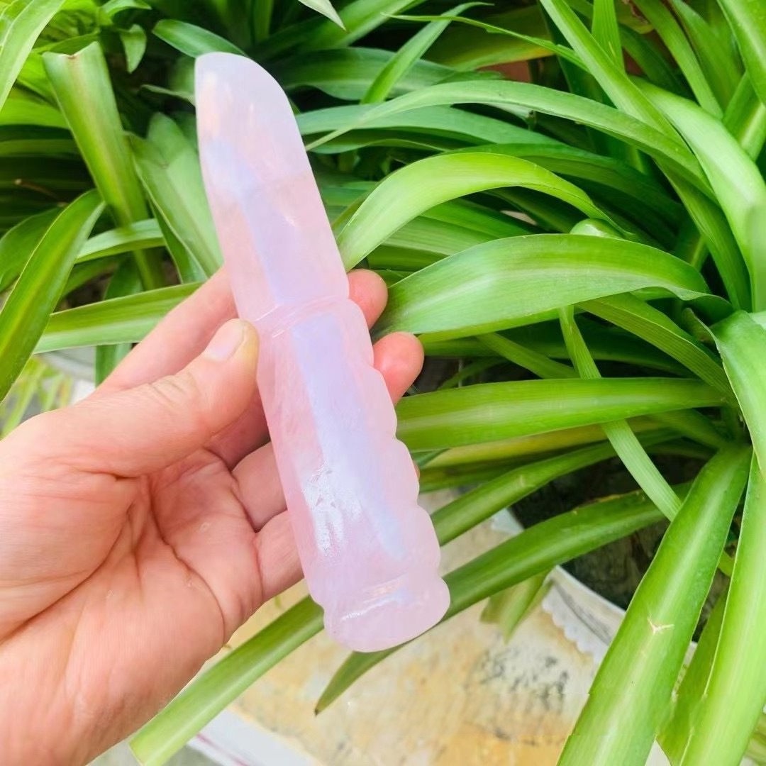 Quartz Crystal Dagger Healing Crystal Knife Handmade Natural Crystal Dagger For Sale