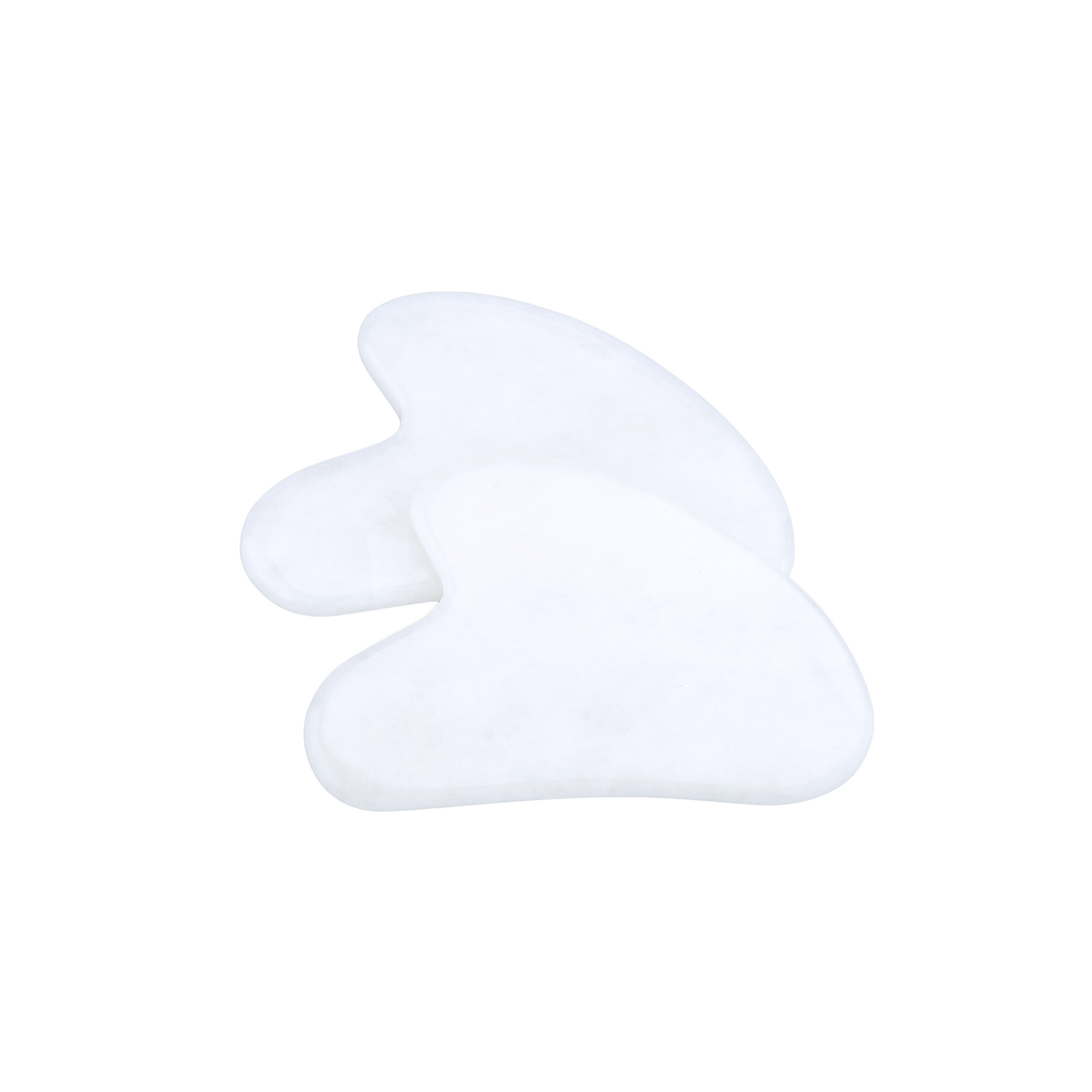 Face Massage Tool Beauty Equipment Authentic white jade Heart Shape Jade Gua Sha Board