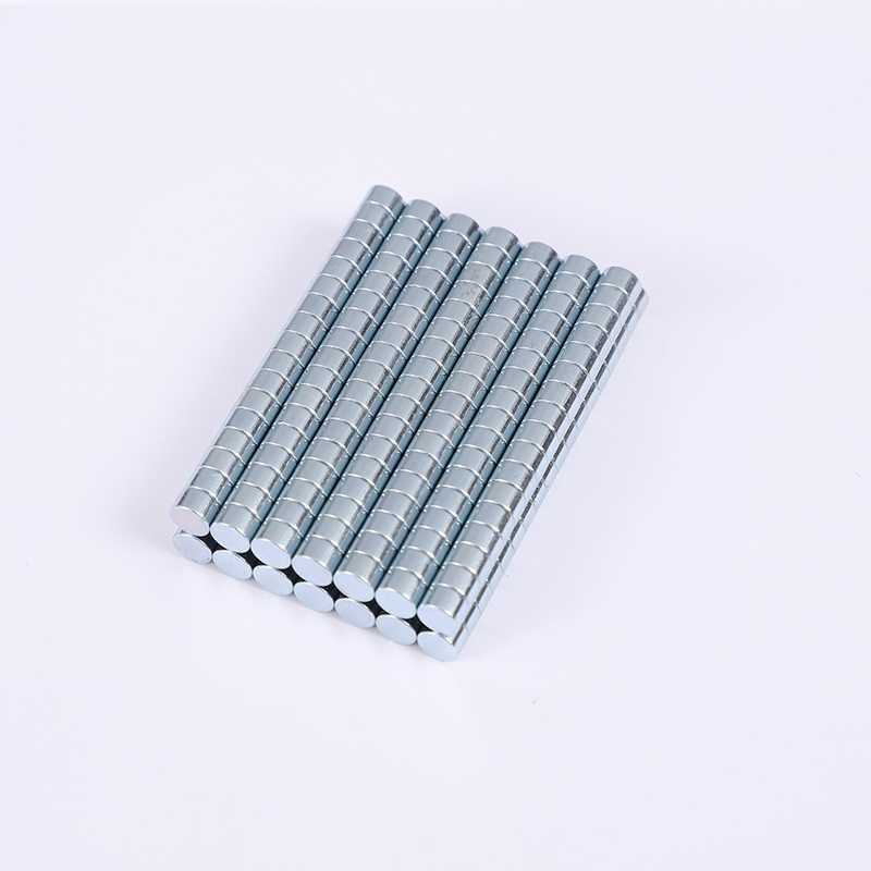 Manufacturer N35 ultra strong permanent magnet neodymium magnet cylinder rare earth material cylinder strong magnetic