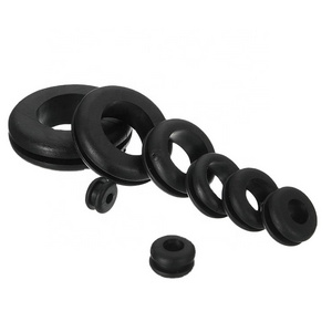 small rubber grommets food grommet 1/2 inch Custom waterproof rubber grommets m12  electrical protection large hole plug