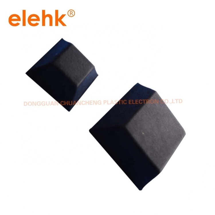 square rubber feet washer plastic foot plug Furniture Chair feet Slip Door rubber foot washer 3M adhesive back