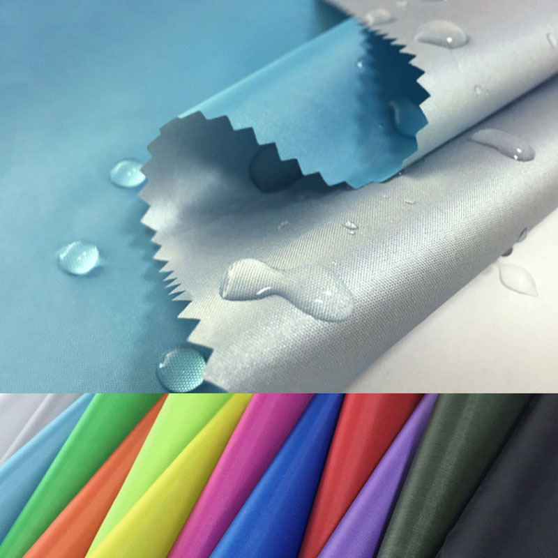 Silver Coated Ultra Thin Outdoor Waterproof Fabric Water Resistant Fabric For Umbrella Curtain Tent Material