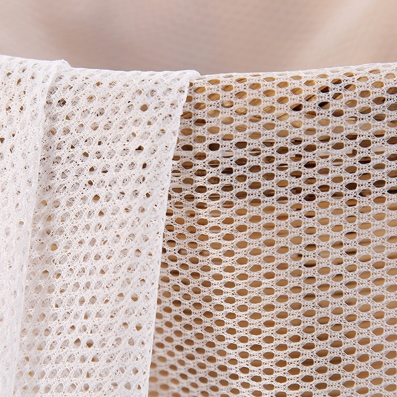 Hole 2mm Polyester Net Fabric Honeycomb Mesh Fabric For Sewing T-shirt Sportswear Knitted Lining Cloth