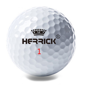 Wholesale customised high quality triple crown PU 2 3 4 -layer golf Ball practice game balls