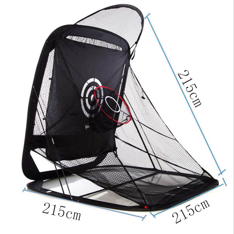 Folding Portable Home Garden Golf Practice Driving Net Black Outdoor Golf Chipping Practice Net