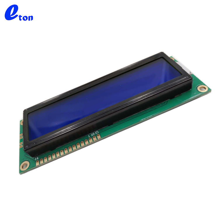 15 years factory and factory price lcd 1602 blue 16x2 big size character lcm lcd display module