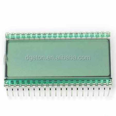 TN segment alphanumeric calculator lcd display