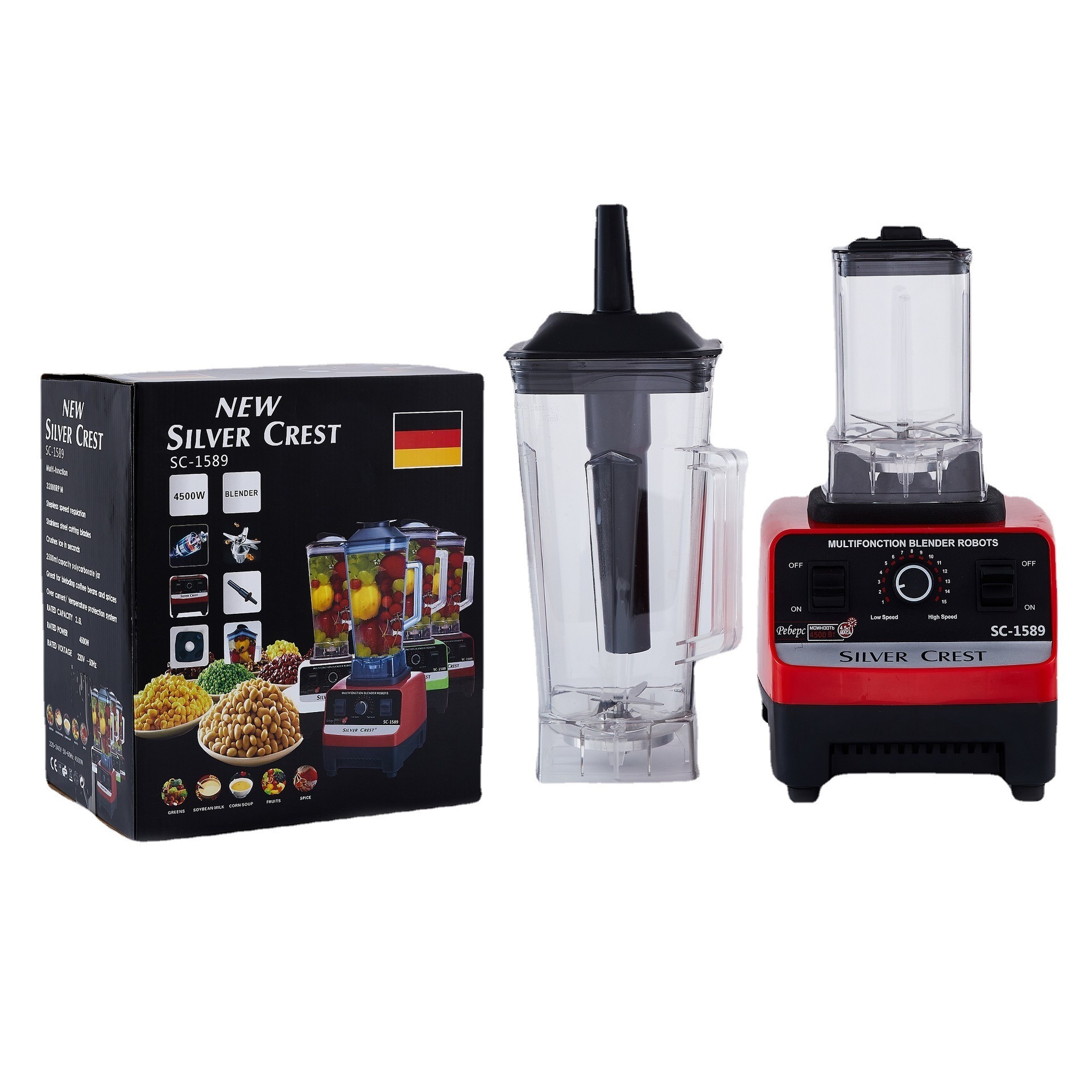 Performance Kitchen Commercial Smoothie Blender High Speed Multifunction Baby food Fruit Vegetable Chopper