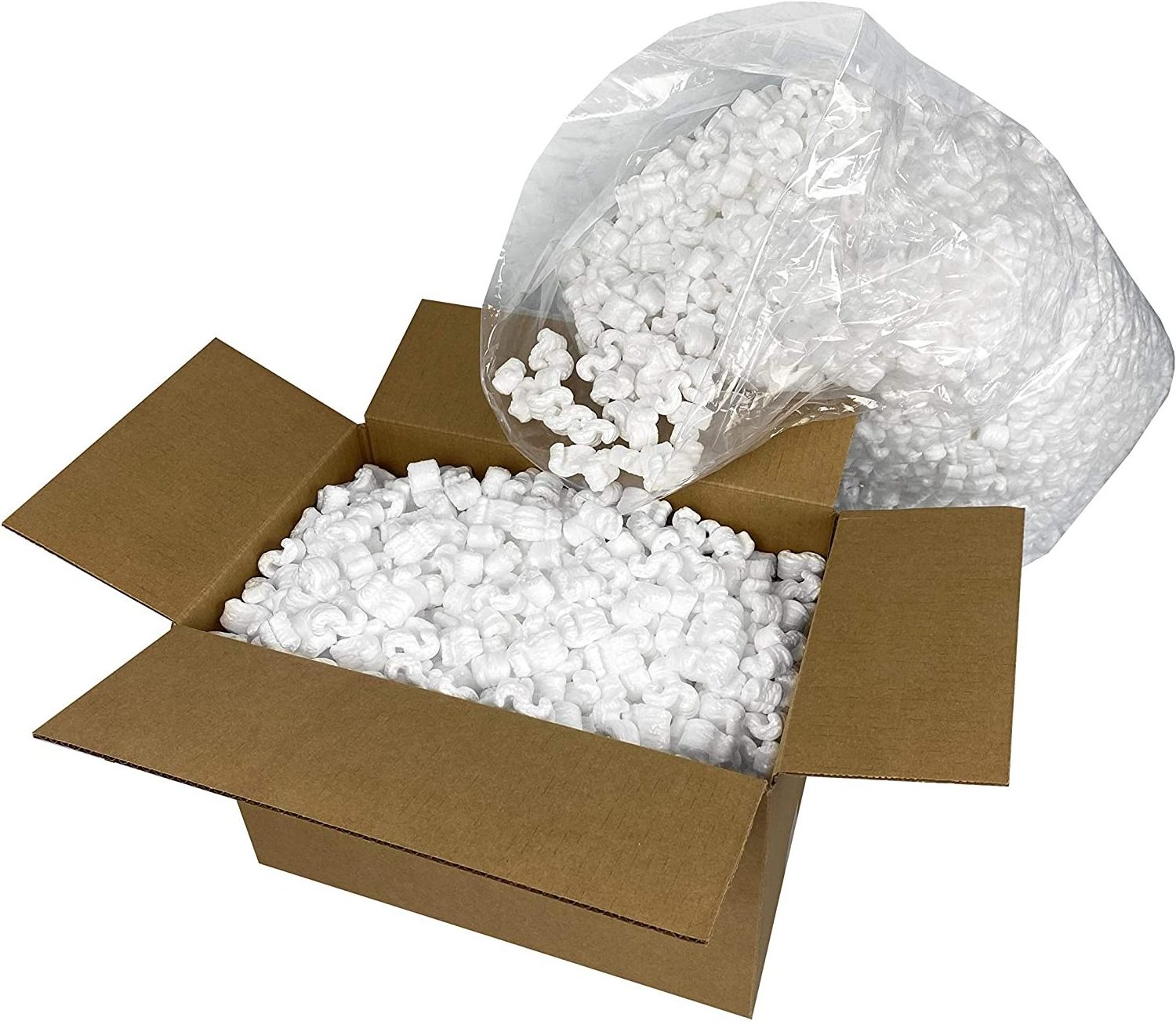 Biodegradable Packing Peanuts Color Recyclable Great for Cushioning Fragile Items by MT Products