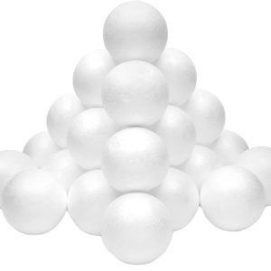 High Density Styrofoam Balls High Impact Expandable Polystyrene Raw Foam Balls Material Price