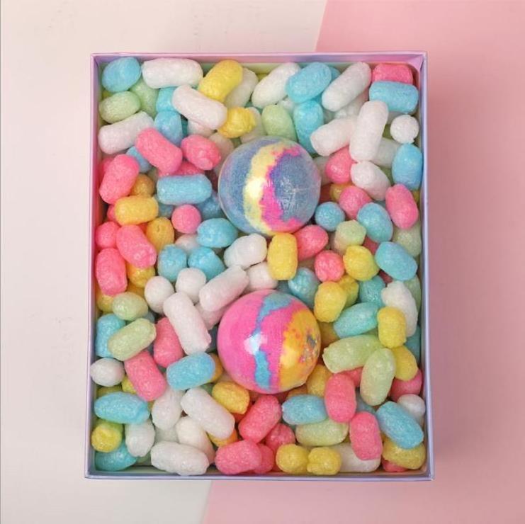 Eco Friendly Colorful Filler Packing Peanuts Foam For Packing Water-soluble Starch Foam