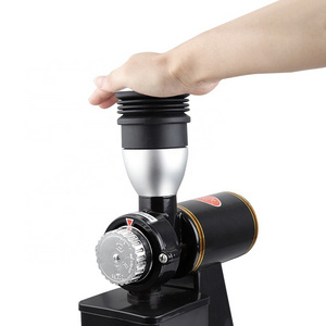 Aluminum Coffee Beans Grinder Blowing Coffee Grinder Powder Clean Hopper