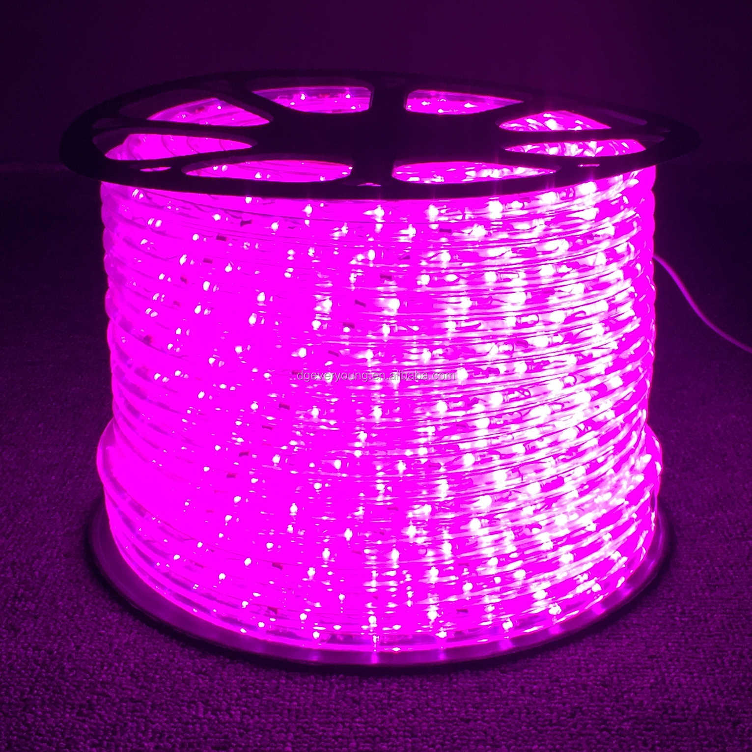 waterproof  ip67  LED rope tube light  2 wires 13mm 36leds 230v for Christmas  party  wedding holiday decor lighting